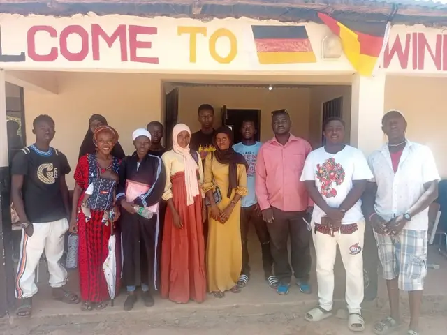 Unsere ersten Auszubildenden | Foto: Andrea Sprengart