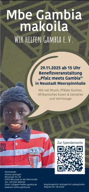 Einladung zur Benefizveranstaltung | Foto: Andrea Sprengart