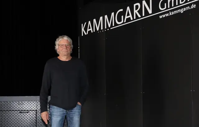 Richard Müller ist seit mittlerweile 37 Jahren der Frontmann des Kulturzentrums Kammgarn | Foto: Ralf Vester