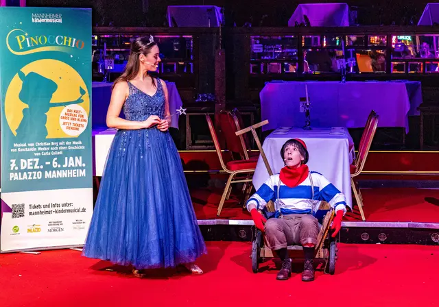 Lena Schuler alls Antonella und Sonja Grenz als Pinocchio | Foto: Wolfgang Neuberth