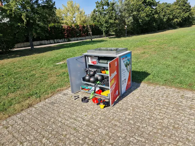 Sportbox neben der TVE-Halle Weiher | Foto: Gemeinde Ubstadt-Weiher