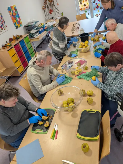 Erst wurde die Vorarbeit geleistet | Foto: Lebenshilfe Kusel