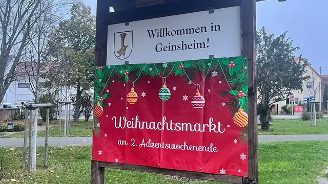 Geinsheim lädt ein: Adventsmarkt mit vielfältigem Programm am 6. und 7. Dezember | Foto: Klaus Weisbrod