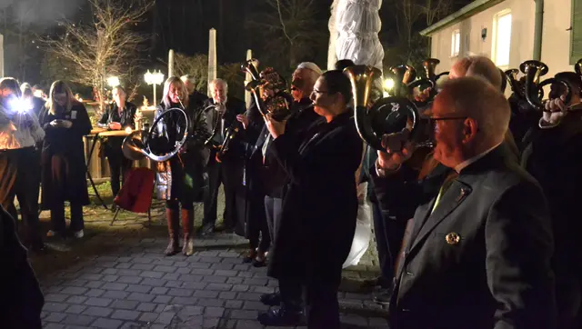 Empfang der französischen Delegation auf dem Beckenhof | Foto: Frank Schäfer