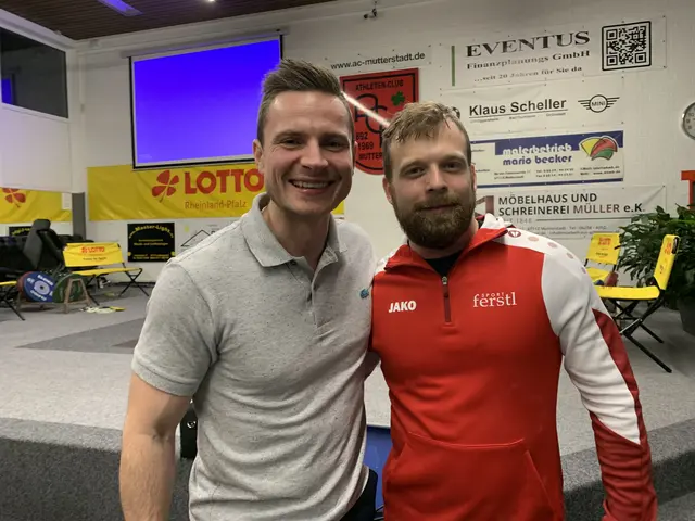 Max Lang (links) und Simon Brandhuber | Foto: Michael Sonnick