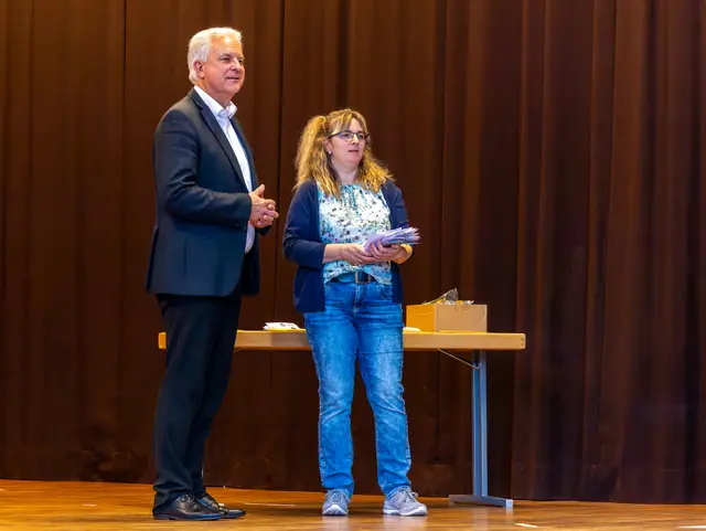 Peter Christ und Claudia Wagner | Foto: Johann-Peter Melder