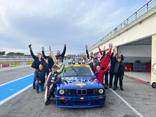 Das siegreiche BMW-Team  | Foto: Bernhard Wagner