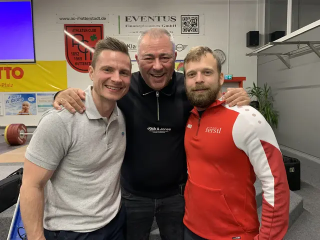 Max Lang, Stefan Naumer und Simon Brandhuber (von links) | Foto: Michael Sonnick