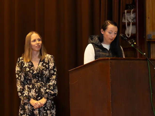 Sarah Hahn und Carmen Spindler | Foto: Johann-Peter Melder