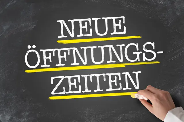 Neue Öffnungszeiten Symbolbild | Foto: Christian Horz/stock.adobe.com