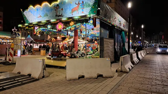 So sehen die Durchfahrtssperren am Schillerplatz aus | Foto: Monika Klein