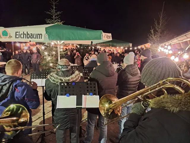 Lichterglanz und Musik sind die Zutaten, mit denen der Weihnachtsmarkt Schneckenhausen glänzt | Foto: David Punstein/gratis