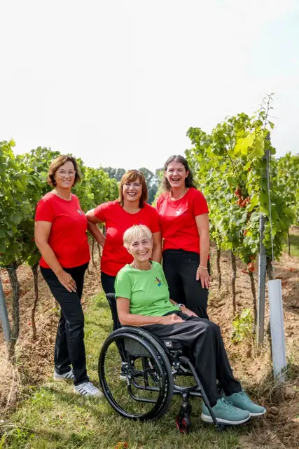 Vorstandschaft "Goise blüht auf" v.l.n.r.: Cordula Röther, Sabine Kaufmann,
Martina Nett, vorne Tanja Appel | Foto: Lilija von Riga