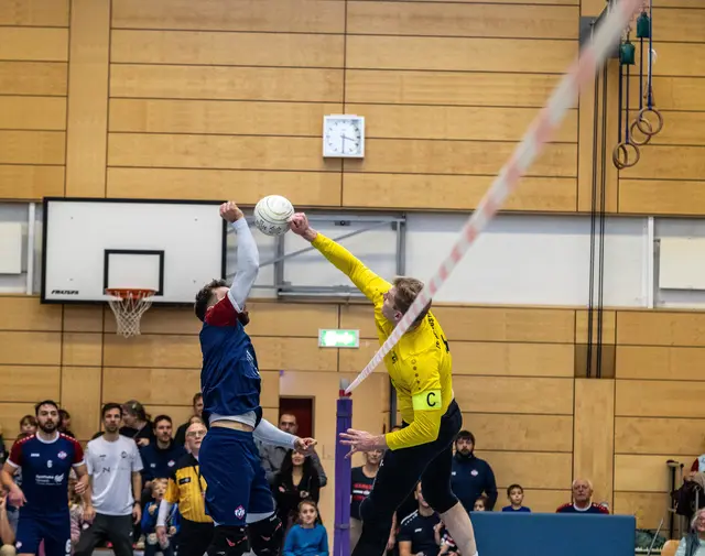 Luftkampf Patrick -Thomas -Marcel Stoklasa | Foto: Wolfgang Neuberth