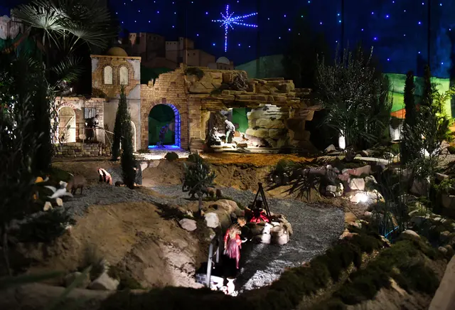 Die Domkrippe im südlichen Seitenschiff  | Foto: Domkapitel Speyer/Klaus Landry