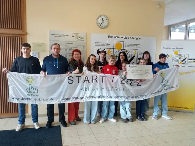 Die Realschule plus in Altenglan unterstützt „Direkt für Kinder“  | Foto: Anja Stemler