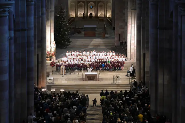 Kinderkrippenfeier an Heiligabend im Dom  | Foto: Domkapitel Speyer/Klaus Landry