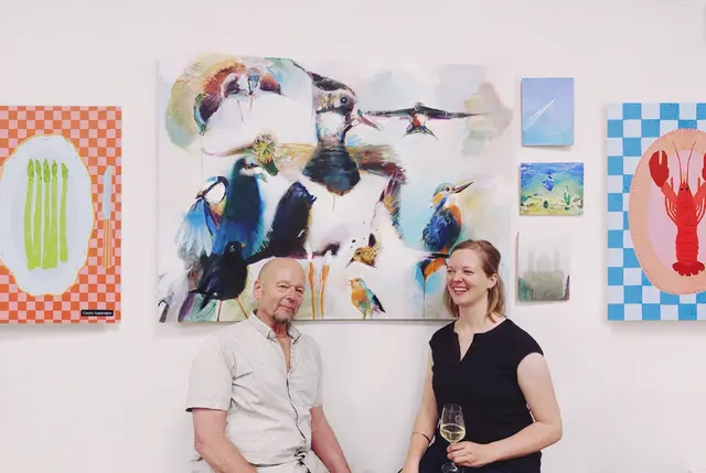 Christian und Helene Uhl stellen gemeinsam in der Städtischen Galerie in Speyer aus | Foto: Christian und Helene Uhl