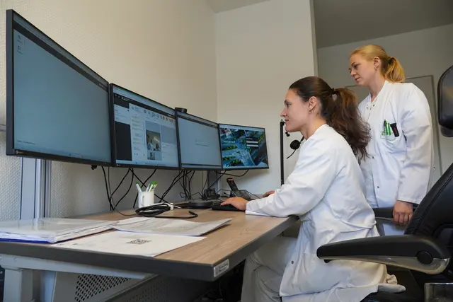 Dr. med. Janine Bauer und Sarina Rausch | Foto: Westpfalz-Klinikum