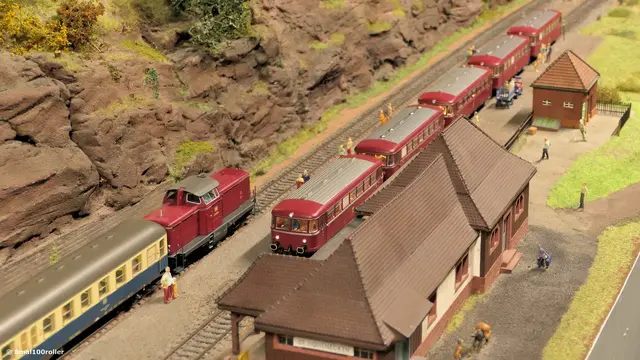 Detailgetreue Gestaltung: eine der Modellbahnen | Foto: Roland Irmer