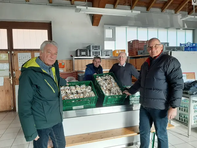 Von links nach rechts Wolfgang Engel, Hans-Peter Schmitt, Christoph Wiegering, Lutz Faubel | Foto: Wolfgang Engel