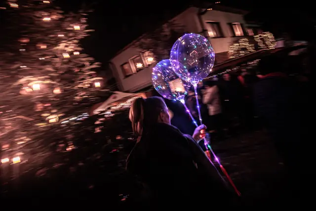 So schön strahlt und leuchtet der Michaelsmarkt in Hagenbach | Foto: Paul Needham