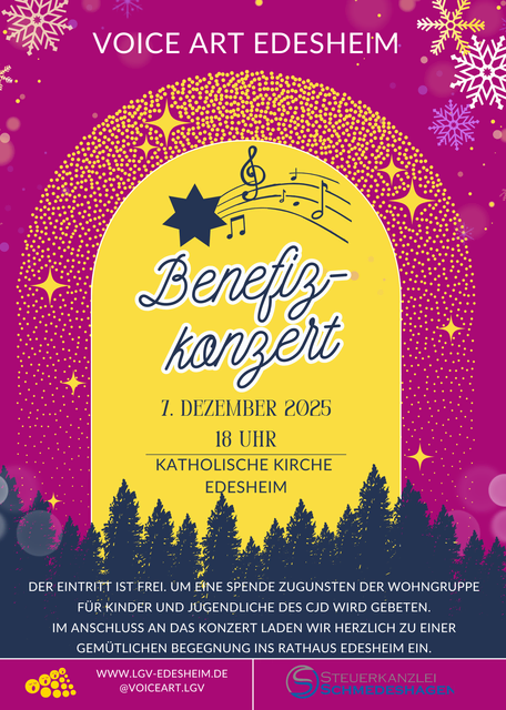 Benefizkonzert kath. Kirche Edesheim | Foto: Lese- und Gesangverein Edesheim