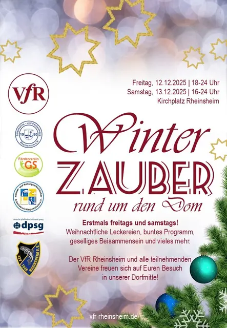 Winterzauber in Rheinsheim | Foto: VfR Rheinsheim
