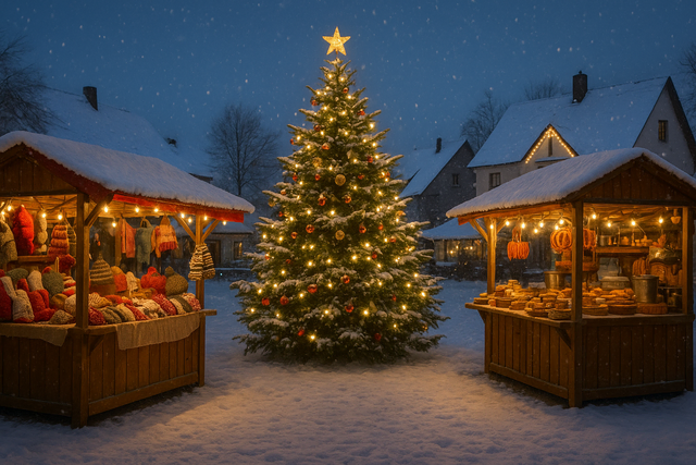 Weihnachtsidyll | Foto: erstellt mit KI