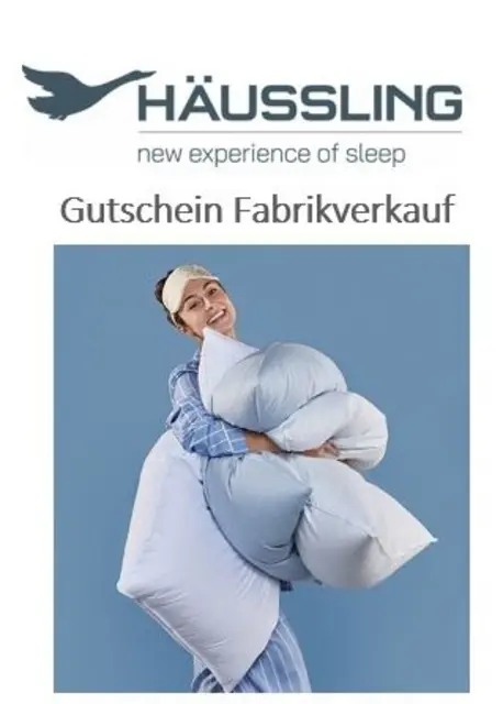Der Gewinner des 5. Türchens erhält einen 100 Euro Gutschein für den Fabrikverkauf von Häussling | Foto: Häussling