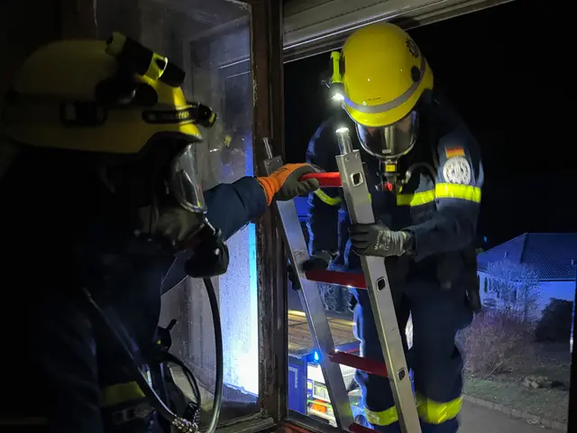 THW Freisen bei einer Atemschutzübung | Foto: THW/Mischa Heldt