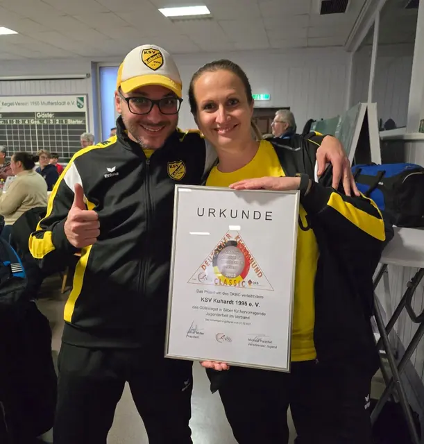 Jennifer und Markus Wingerter vom KSV Kuhardt | Foto: KSV/Wingerter