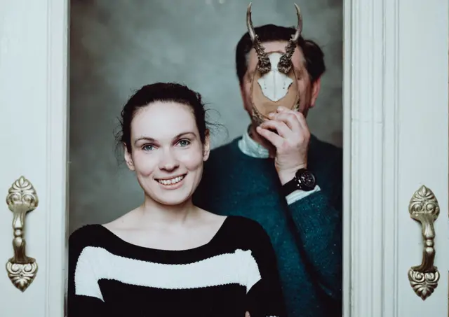 links: Ariane Ryjov
rechts: Uwe Marcus Rykov
Filmmuseum Lausitz | Foto: Photo: Jakob Stolz