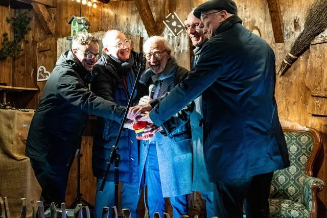 Auf die Plätze fertig -Los . Der Start  | Foto: Wolfgang Neuberth