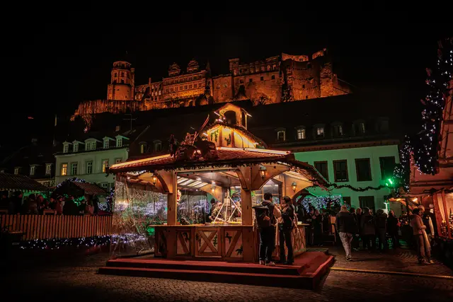 So schön ist der Heidelberger Weihnachtsmarkt 2025 - noch bis 22. Dezember kann er besucht werden | Foto: Paul Needham