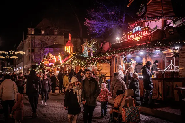 So schön ist der Heidelberger Weihnachtsmarkt 2025 - noch bis 22. Dezember kann er besucht werden | Foto: Paul Needham