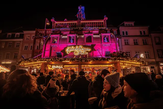 So schön ist der Heidelberger Weihnachtsmarkt 2025 - noch bis 22. Dezember kann er besucht werden | Foto: Paul Needham