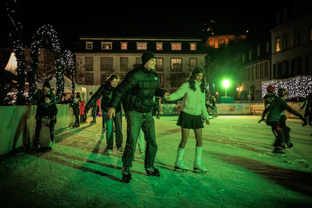 Auch die Heidelberger Eisbahn bietet winterliches Vergnügen | Foto: Paul Needham