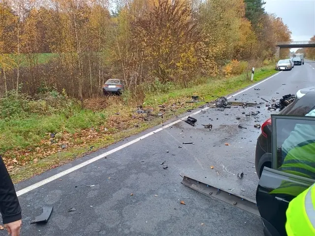 Zwei potenzielle Zeugen sollen sich während des Unfalls auf einer Brücke über der L355 aufgehalten haben | Foto: Polizeiinspektion Kusel