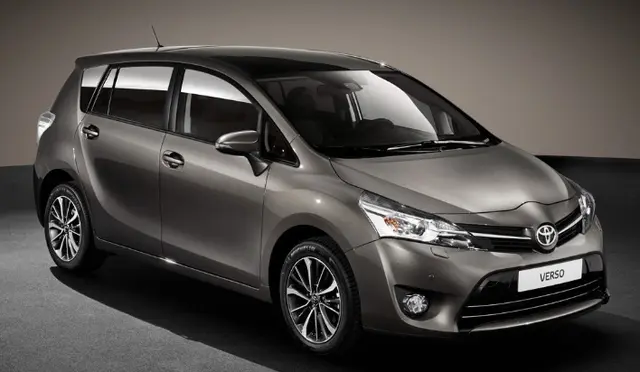 Ein Vergleichsfahrzeug Toyota Verso | Foto: Polizei