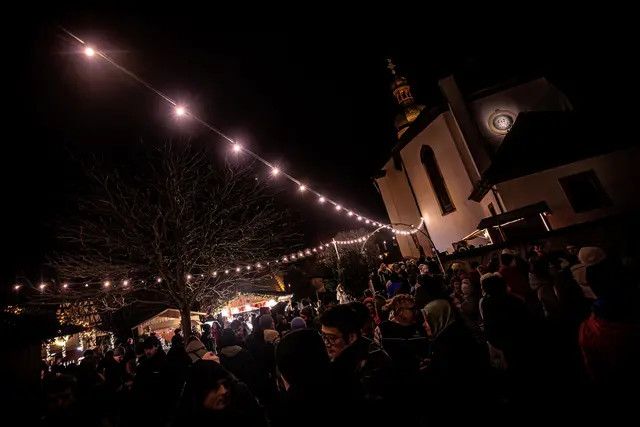 eine ganz besondere Stimmung bietet der Anneresl Weihnachtsmarkt in Rheinzabern auch 2025 | Foto: Paul Needham