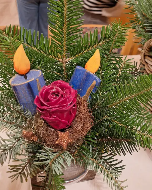 Adventsgesteck 2 | Foto: Ich