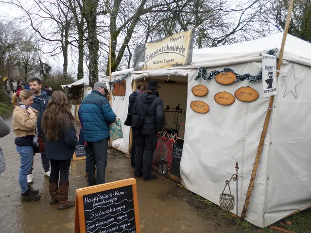 Vor der Suppenschmiede herrschte großer Andrang | Foto: Anja Stemler