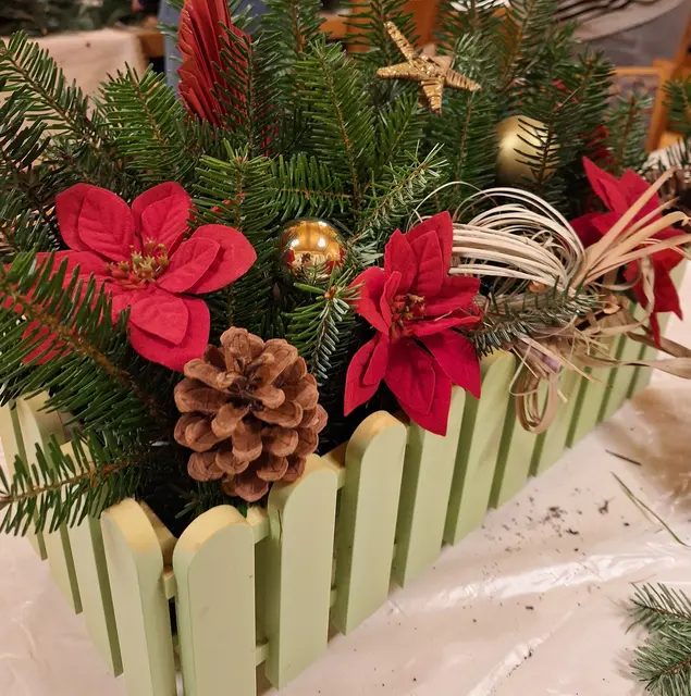 Adventsgesteck 3 | Foto: Ich