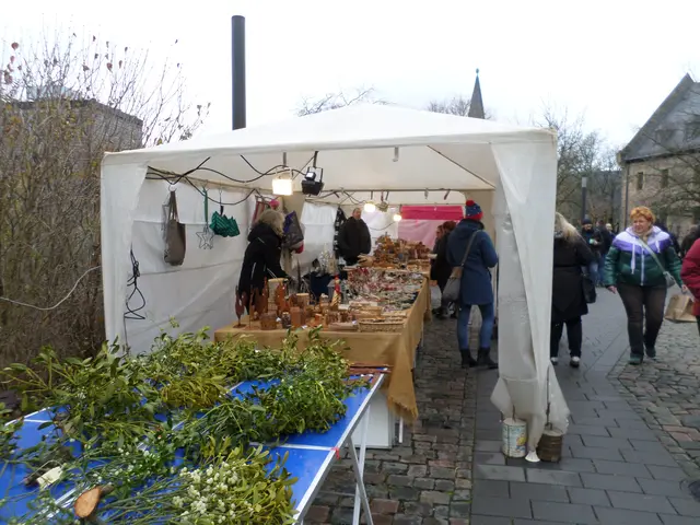 Mistelzweige konnten erworben werden | Foto: Anja Stemler