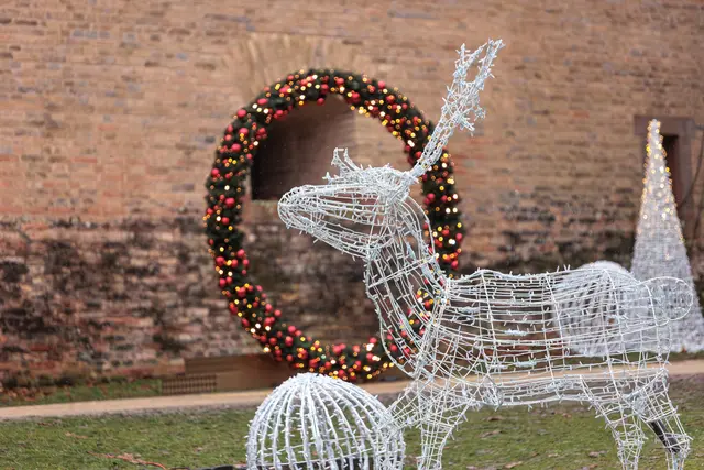 Lichterglanz und festliche Deko - auf dem Weihnachtsmarkt in Germersheim 2025 | Foto: Paul Needham