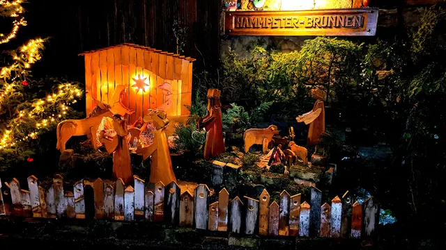 Krippe im Hammpeter Gässl  | Foto: Markus Pacher