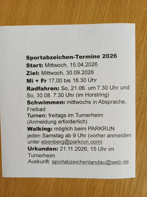 vormerken für 2026 | Foto: privat