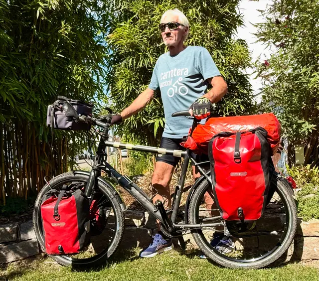 „Weltweit-Radfahrer mit Waldenström“ | Foto: Manfred Grimme