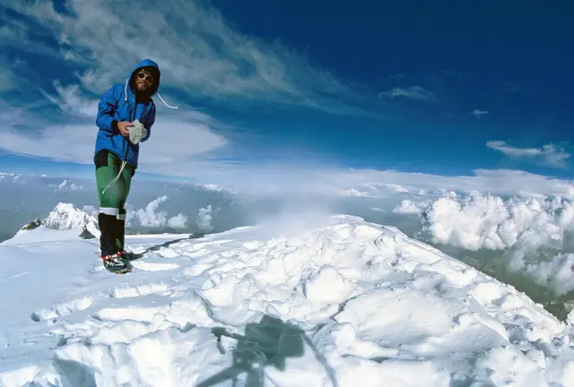 Reinhold Messner im Palatinum Mutterstadt und in der Stadthalle Weinheim | Foto: Reinhold Messner Nanga Parbat 1978